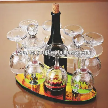 ARRIVAL crystal glass Bar Butler for wineglass holder(R-1453