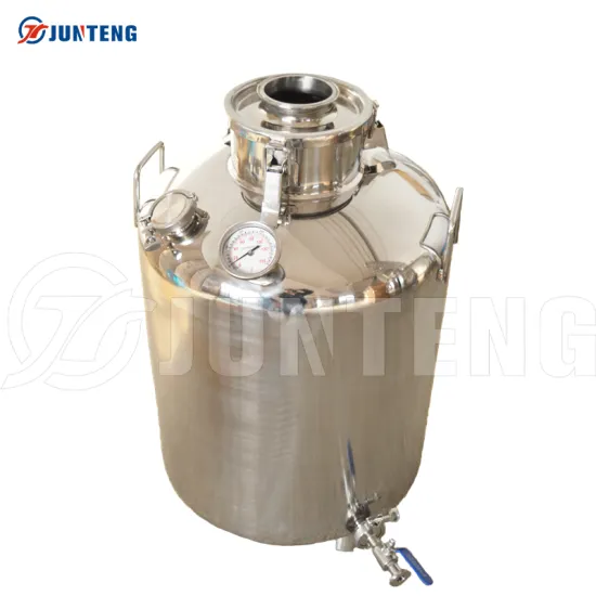 Food Grade Stainless Steel Milk Transport Canning Machinery with 380V Electric Heating for Small Capacities