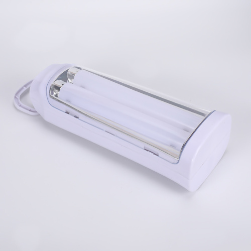 Mango recargable luz de emergencia portátil para uso doméstico