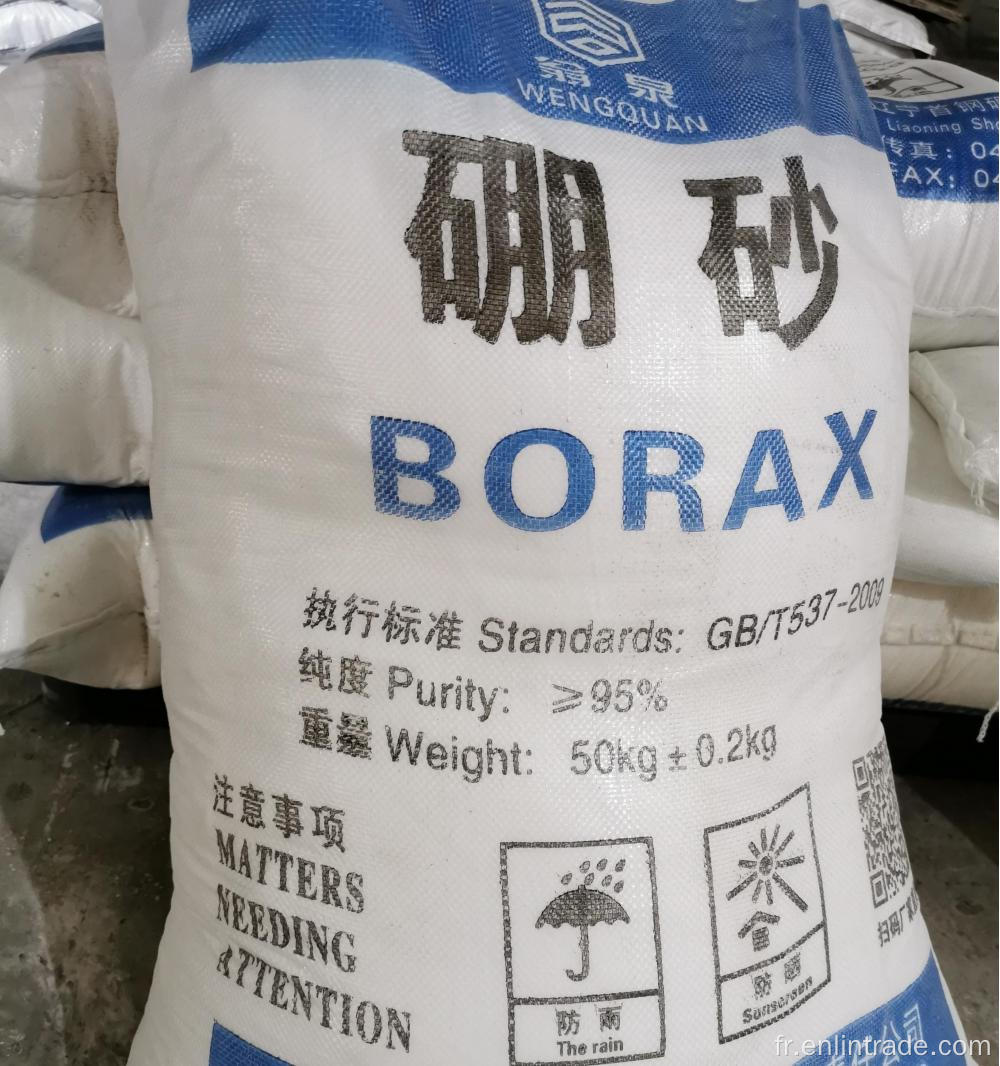 borax avec de l'acide borique utilisé dans la préservation du bois