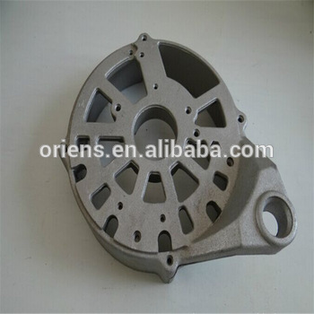 Electric machinery parts electric motor spare die casting parts for India