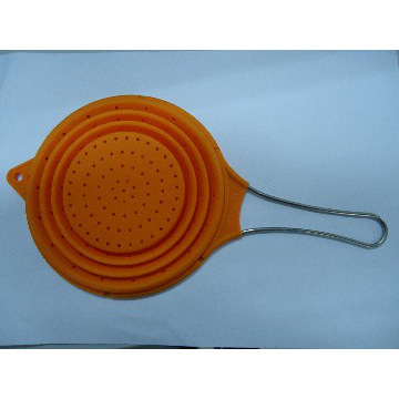 Silicone Collapsible Colourful Basket