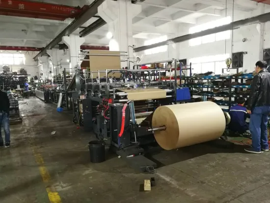 Biodegradable coth paper mailing envelope bag making machine