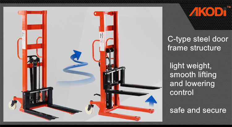 1 Ton Hand Hydraulic Stacker