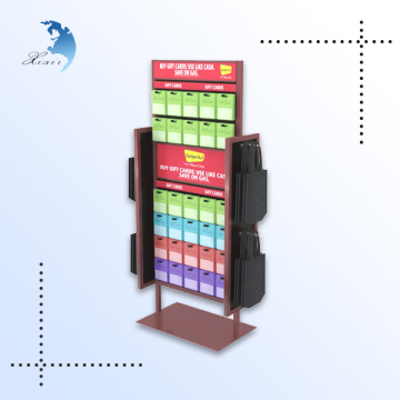 Factory price custom metal hanging and folding floor display stand