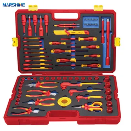 High Quality 78-piece Insulated Electrician Tool Set VDE