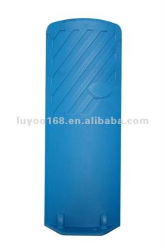 air defenses glare in plastic plate