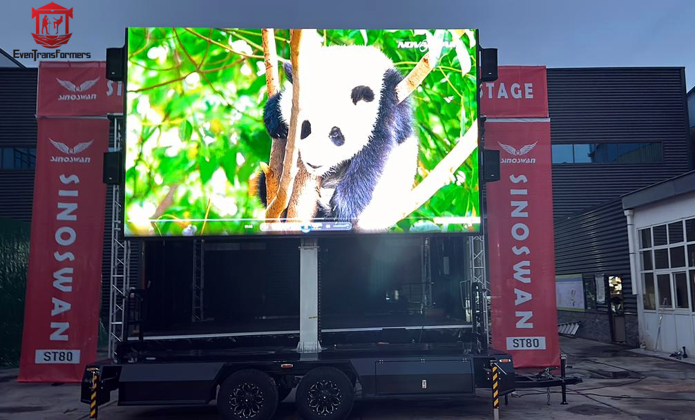 Mobile LED Advertising Truck