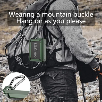 KASINUO TWS Magnetic Wireless Speaker - Portable, Waterproof, and Creative Fabric Design