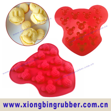 Silicone mickey cake mould