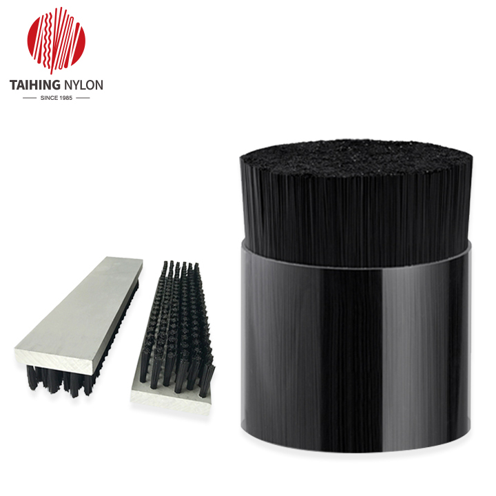Heat resistant nylon46 filament for industrial brush