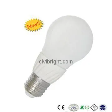 LED globe bulb  ceramic  E27/E14 G60/A19/G55