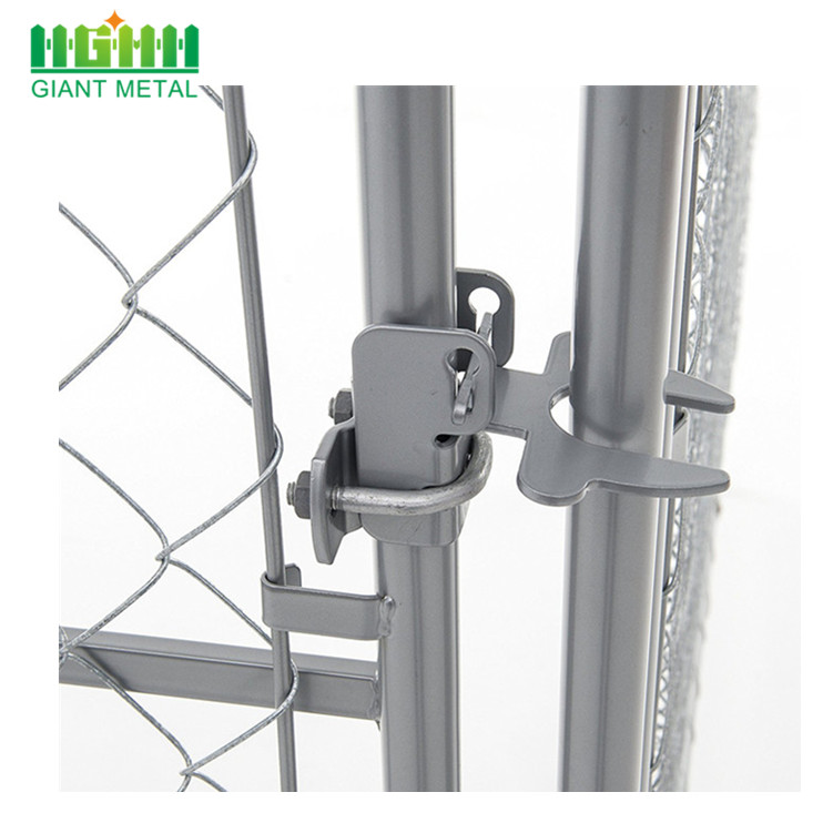 Galvanized Outdoor Chain Link Kennel Pet Dog Houses