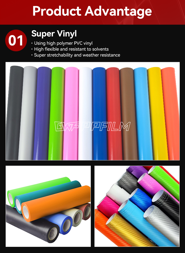 Carbon Fiber Wrapping Vinyl Film