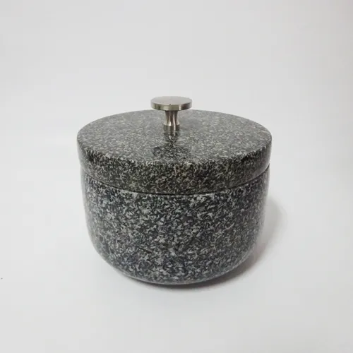Stone Marble Salt And Pepper Storage