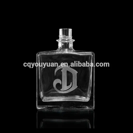 75cl 750ml printed custom liquor bottle with cork