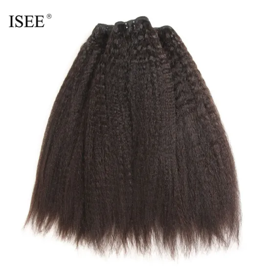 Malaysian Human Virgin Hair Kinky Straight Hair