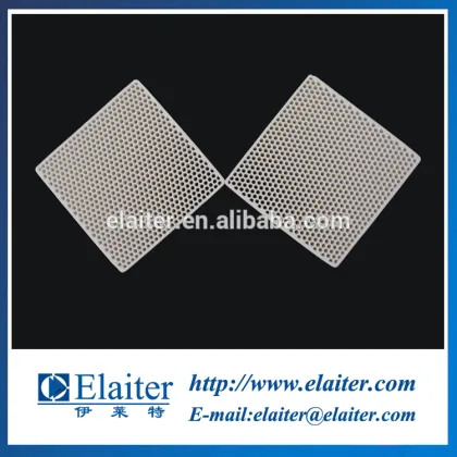 Cellular ceramic casting filter, ceramic honeycomb filter