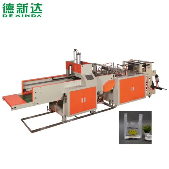 Single Line Full Automatic Heat Sealing T-Shirt Shopping Bag Making Machine: The Dexinda Solution