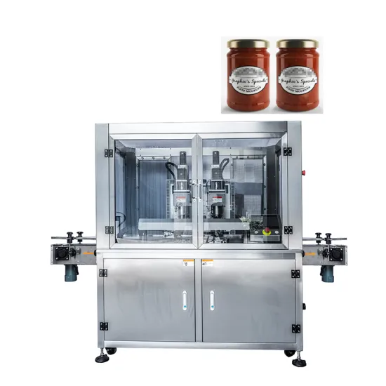Stainless Steel 304 Fully-Automatic Twist Off Glass Bottle Capping Machine for Tomato Paste