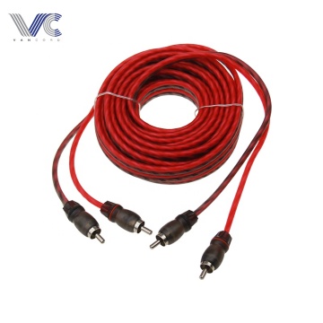 Kabel RCA Audio 2R-2R 3M berkualiti tinggi