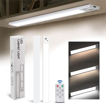 Ultra-λεπτό 3 χρώμα dimmable 5V USB επαναφορτιζόμενο φως αισθητήρα κίνησης LED