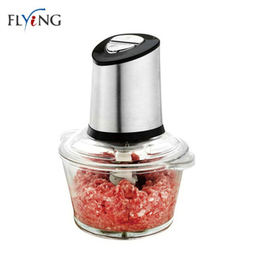 Electric Glass SS Jar Garlic Meat Chopper Knife