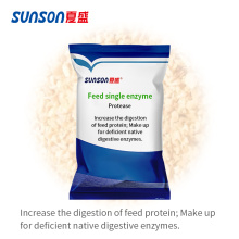 Feed grade protease -enzymen