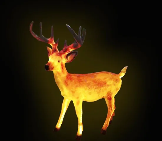 Simulated Little Male Sika Deer E lights