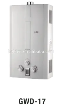 GWD-17 Flue exhaust Outdoor Gas geyser Gas water heater(6L~20L)