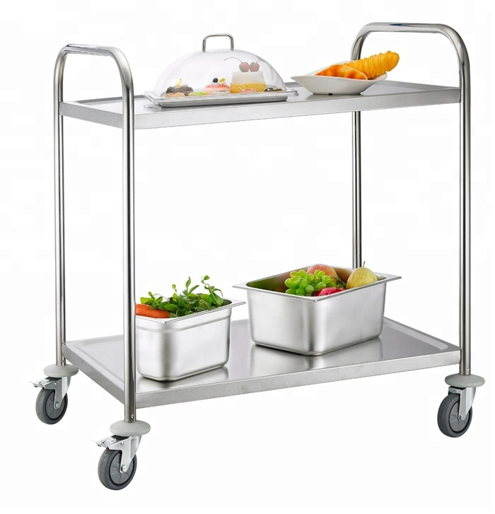 Stainless steel trolley