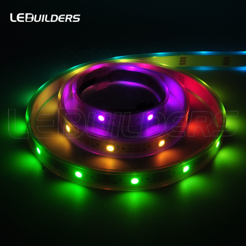 Αδιάβροχη λωρίδα LED RGB με 30/60/96/144 LED WS2812 WS2812B
