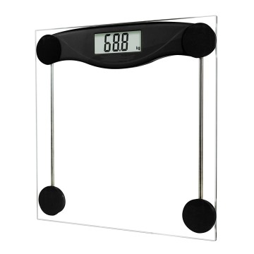 Best Price Old Fashion Free Bathroom Transparent Glass Electronic Digital Scale Large Reading Bathroom Scale