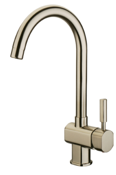 Hot Yellow Bronze Single Handle Ceramic Chrome Zinc Kitchen Tap