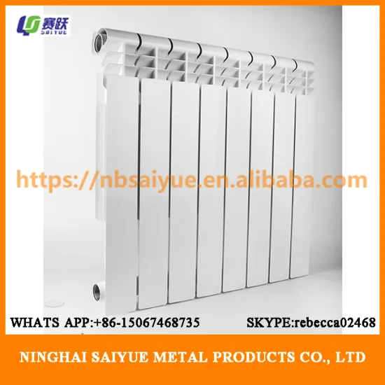 Household wall-mountable plumbing aluminum hot water room radiator EF76/500