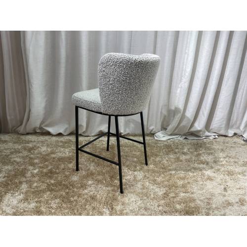 Bar Furniture Minimalist Fabric Stool for Kitchen Island