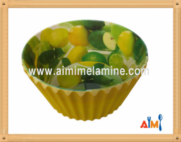 7"8"9"10"melamine salad bowl