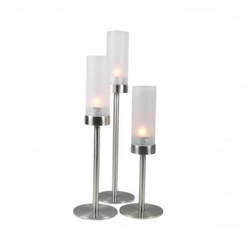 stainless steel candle holder 3pcs
