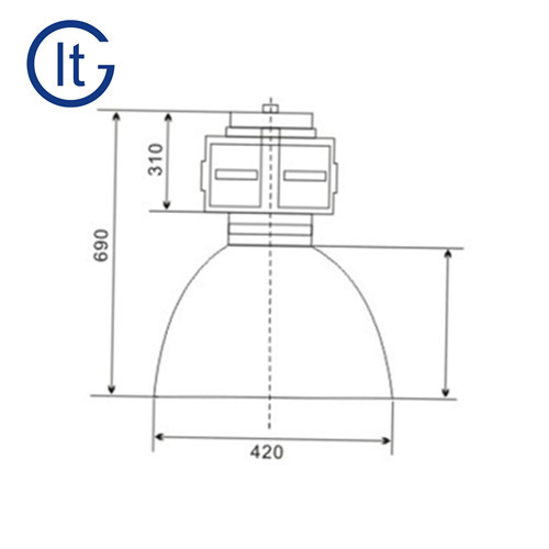 150 Watt High Power LED High Bay Light for High Lumen Needed Place