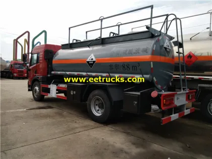 9cbm 4x2 Sodium Hydroxide Delivery Trucks