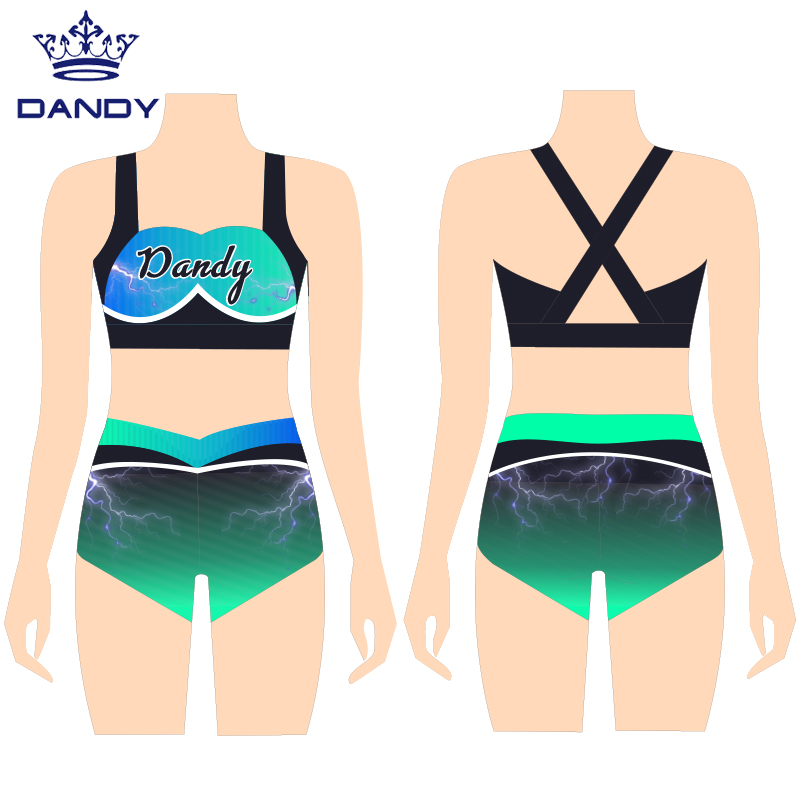 Customized cheer dance outfits