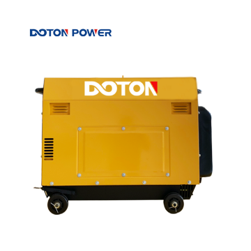 กำลังหลัก 4500W เครื่องกำเนิดไฟฟ้าดีเซล 4.5KVA