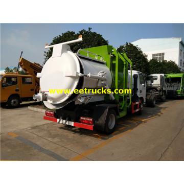 5000 Liters Dongfeng Septic Tanker Vehicles