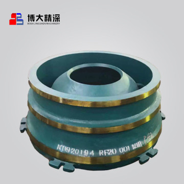 GP100 High Manganese Mining Cone Crusher Concave Mantle Bowl Liner Spare Wear Parts