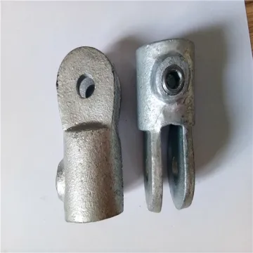 Malleable galvanized pipe fittings and key clamps