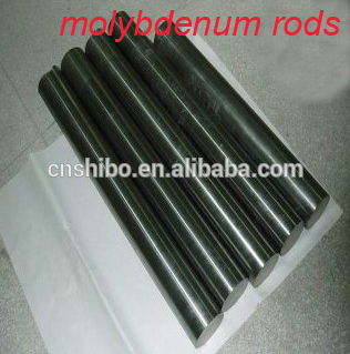 99.95% pure polished molybdenum rods and bars