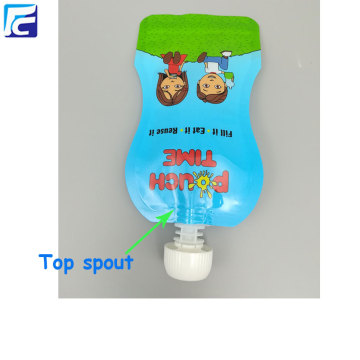 BPA free baby food pouches spout pouch bags