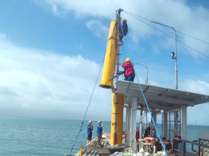High Quality Marine Cantilever Yacht Jib Crane - New Construction