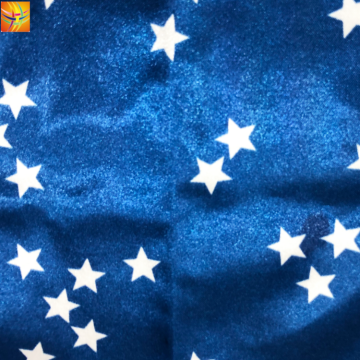 100% Polyester 100d Satin Printed Fabric