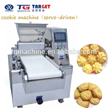 hot sale semi-automatic servo driven cookie making machine